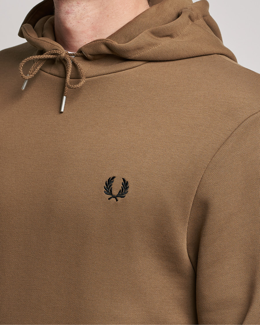 Herre | Gensere | Fred Perry | Twin Tipped Hooded Sweatshirt Shadded Stone