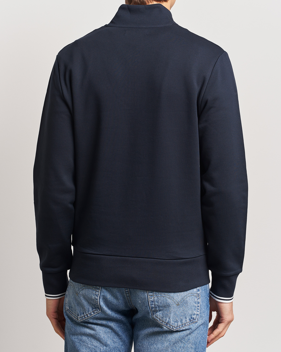 Herre | Gensere | Fred Perry | Half Zip Sweatshirt Navy