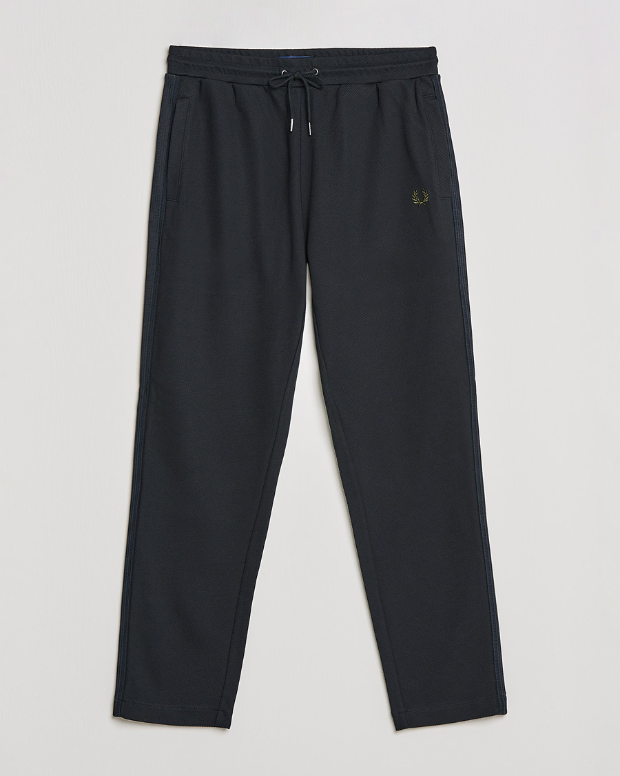 Herre |  | Fred Perry | Knitted Tapped Track Pant Black