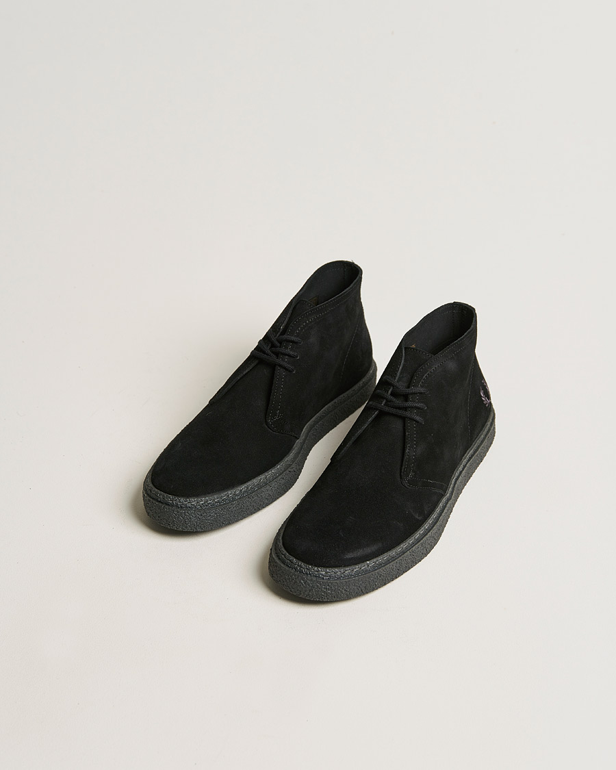 Herre | Fred Perry | Fred Perry | Hawley Suede Chukka Boot Black