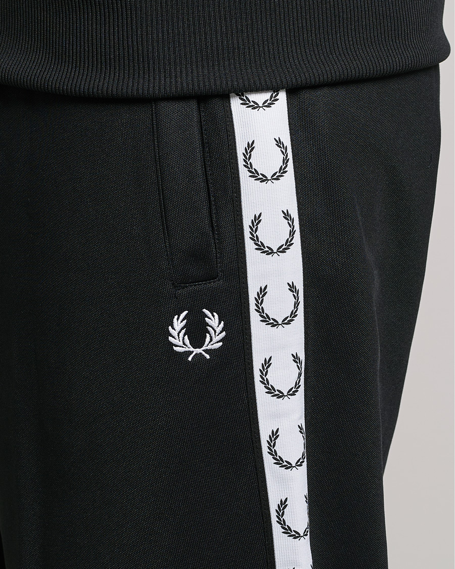 Herre | Bukser | Fred Perry | Taped Track Pants Black