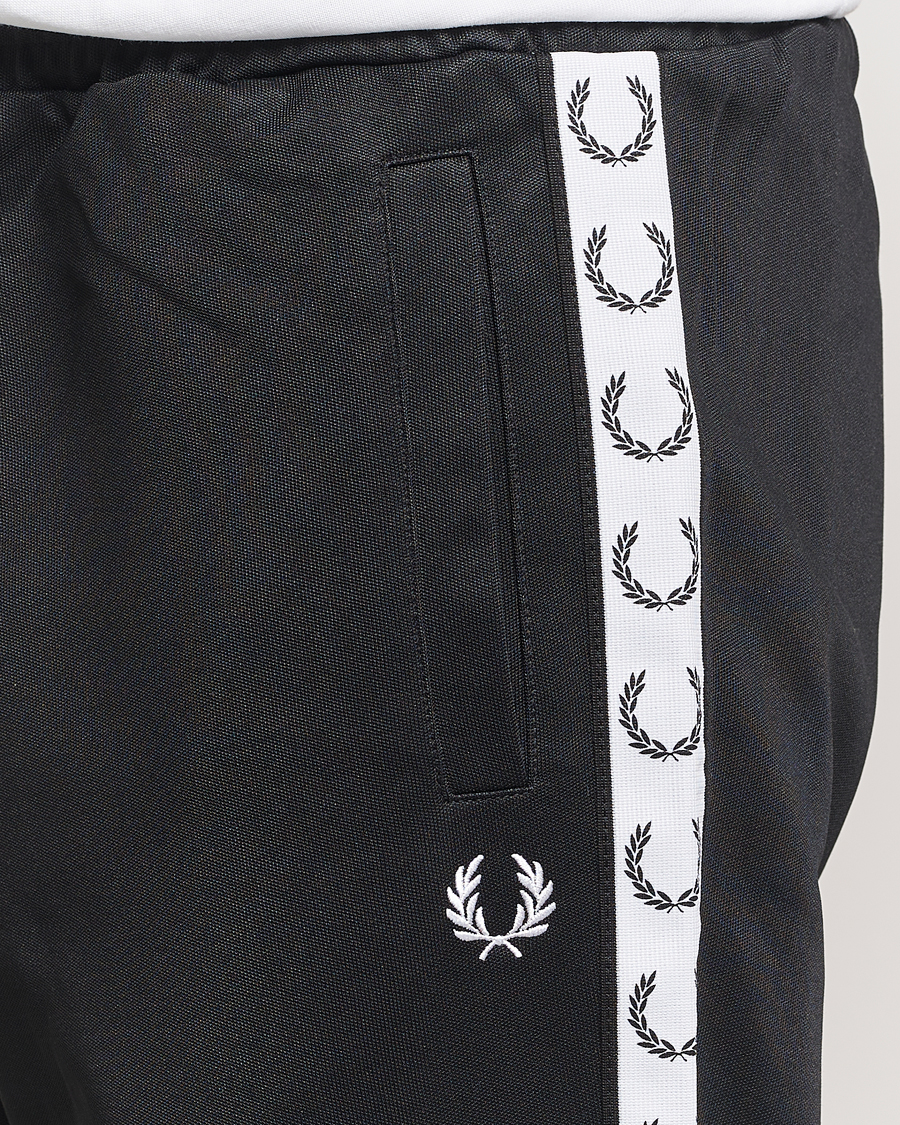 Herre | Bukser | Fred Perry | Taped Track Pants Black