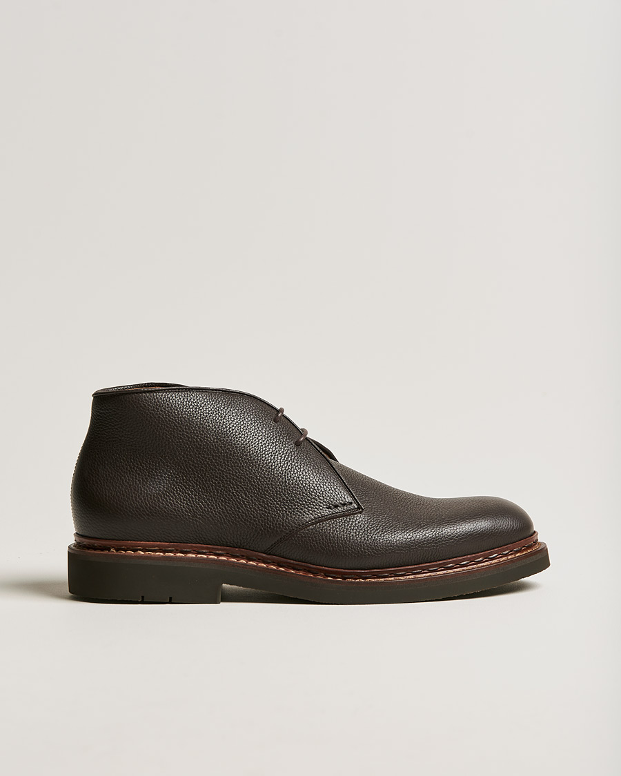 Herre | Heschung Genet Calf Chukka Boot Dark Brown | Heschung | Genet Calf Chukka Boot Dark Brown