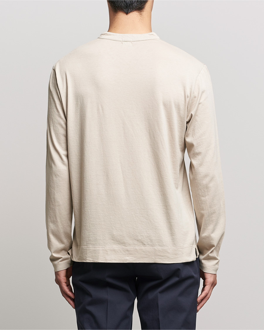 Herre | Gensere | Massimo Alba | Hawai Cotton/Cashmere Henley Chalk