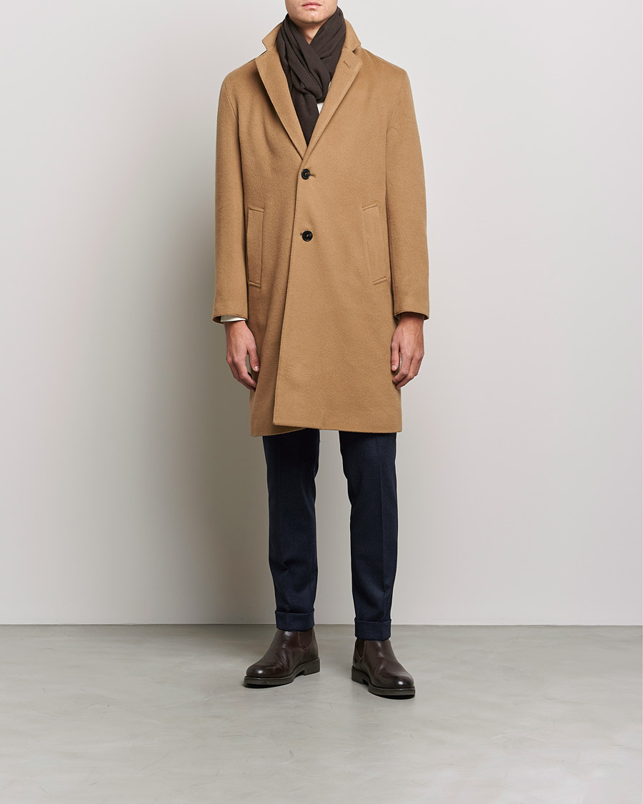 Herre |  | Mackintosh | New Stanley Wool/Cashmere Coat Beige