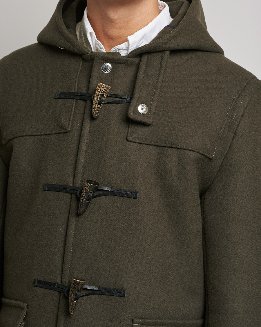 Herre | Jakker | Mackintosh | Weir Duffle Coat Dark Olive