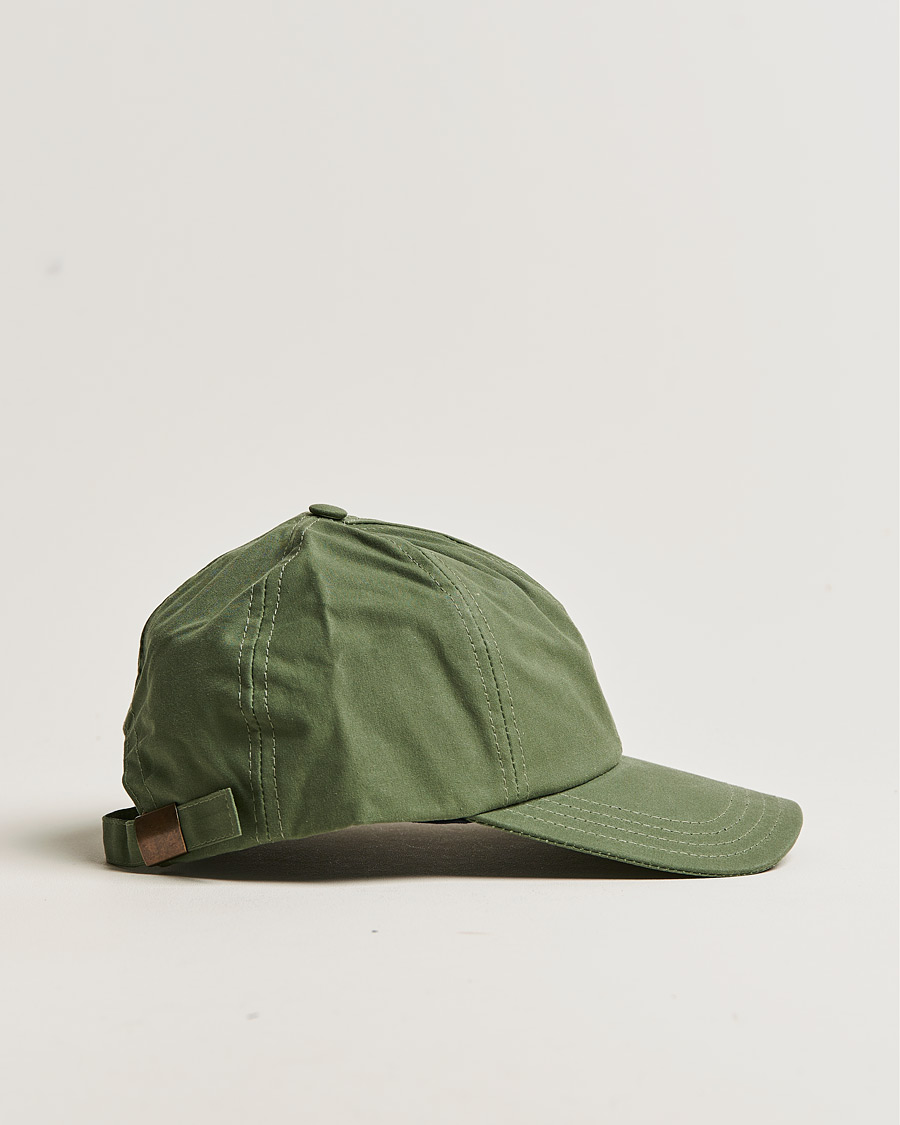 Herre | Mackintosh Tipping Baseball Cap Winter Moss | Mackintosh | Tipping Baseball Cap Winter Moss