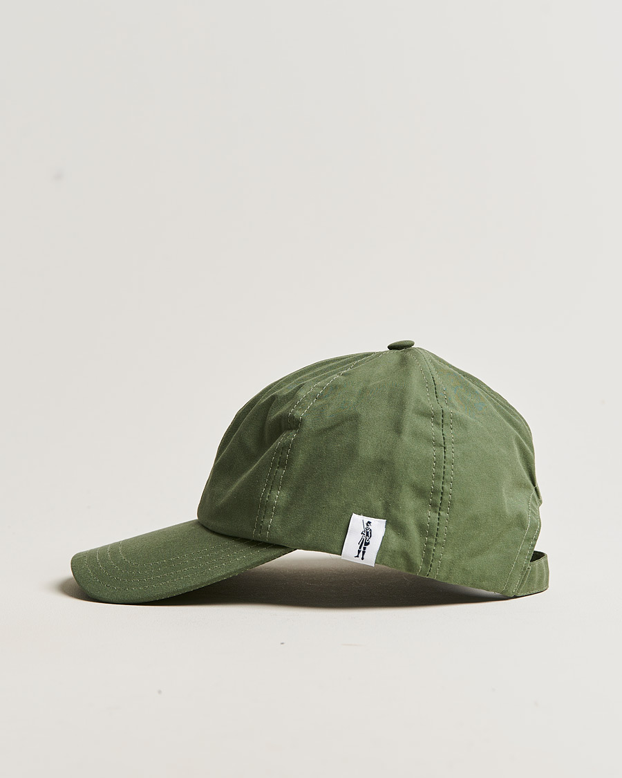 Herre | Mackintosh Tipping Baseball Cap Winter Moss | Mackintosh | Tipping Baseball Cap Winter Moss