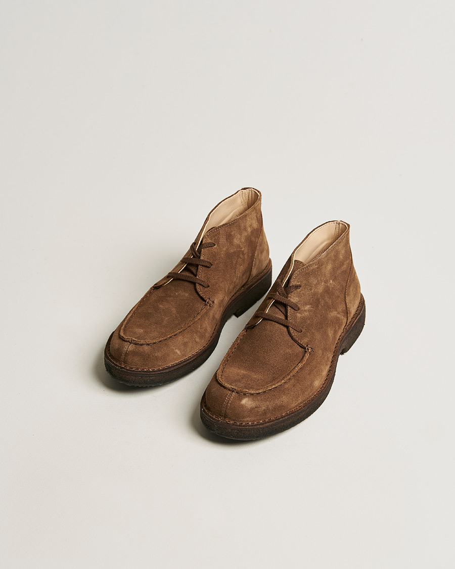 Herre |  | Astorflex | Markflex Lined Chukka Boot Dark Khaki Suede