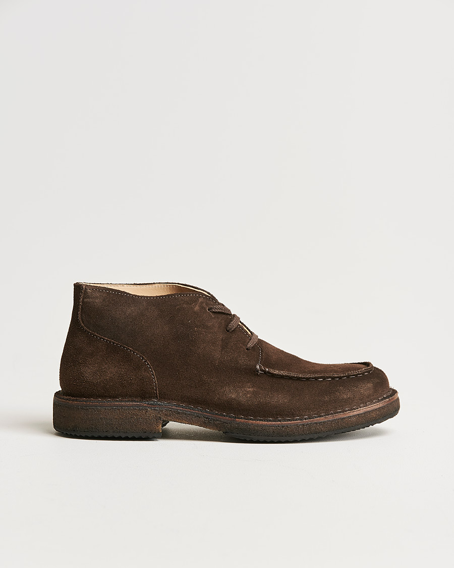 Herre | | Astorflex | Markflex Lined Chukka Boot Dark Brown Suede