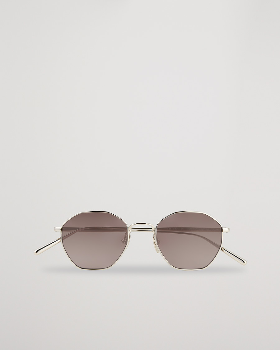 Herre | Solbriller | CHIMI | Octagon Sunglasses Silver/Grey
