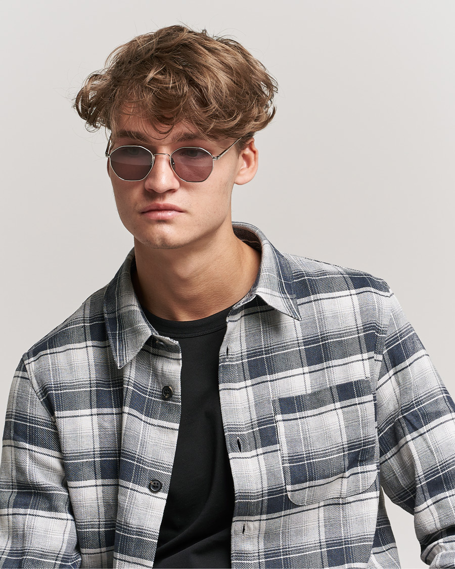 Herre | Contemporary Creators | CHIMI | Octagon Sunglasses Silver/Grey