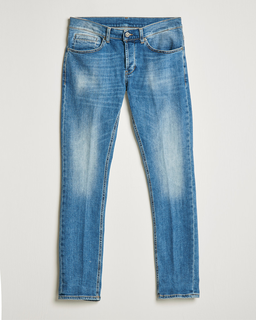 Herre | Jeans | Dondup | George Destroyed Jeans Blue