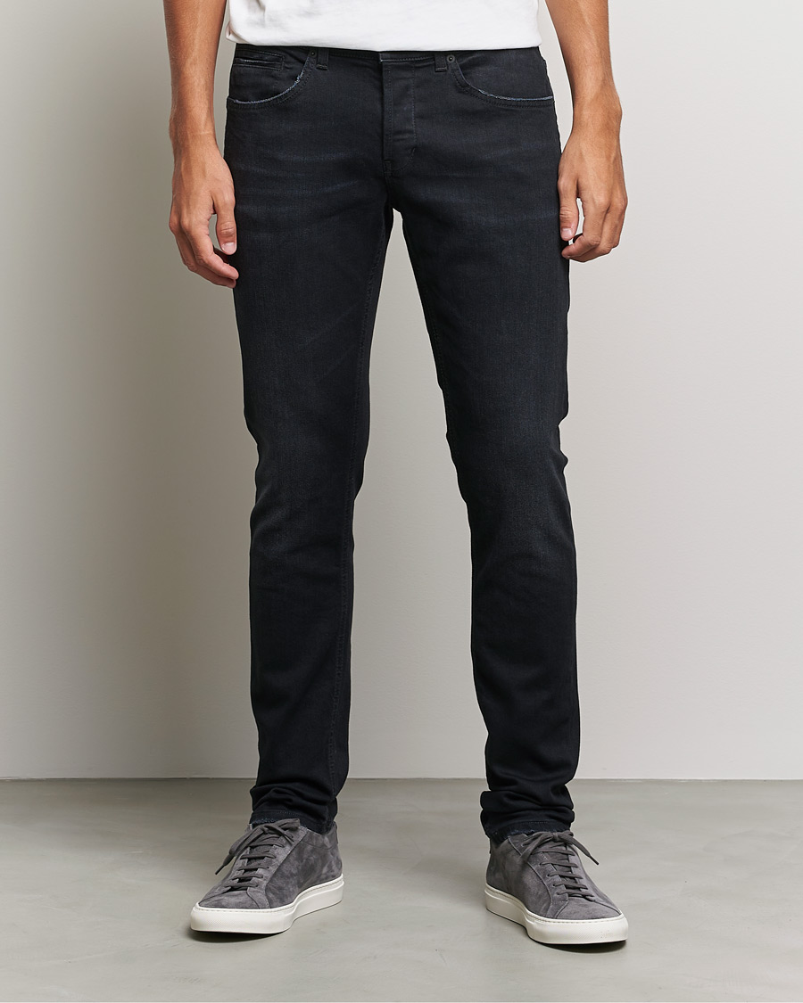Herre | Jeans | Dondup | George Destroyed Jeans Black