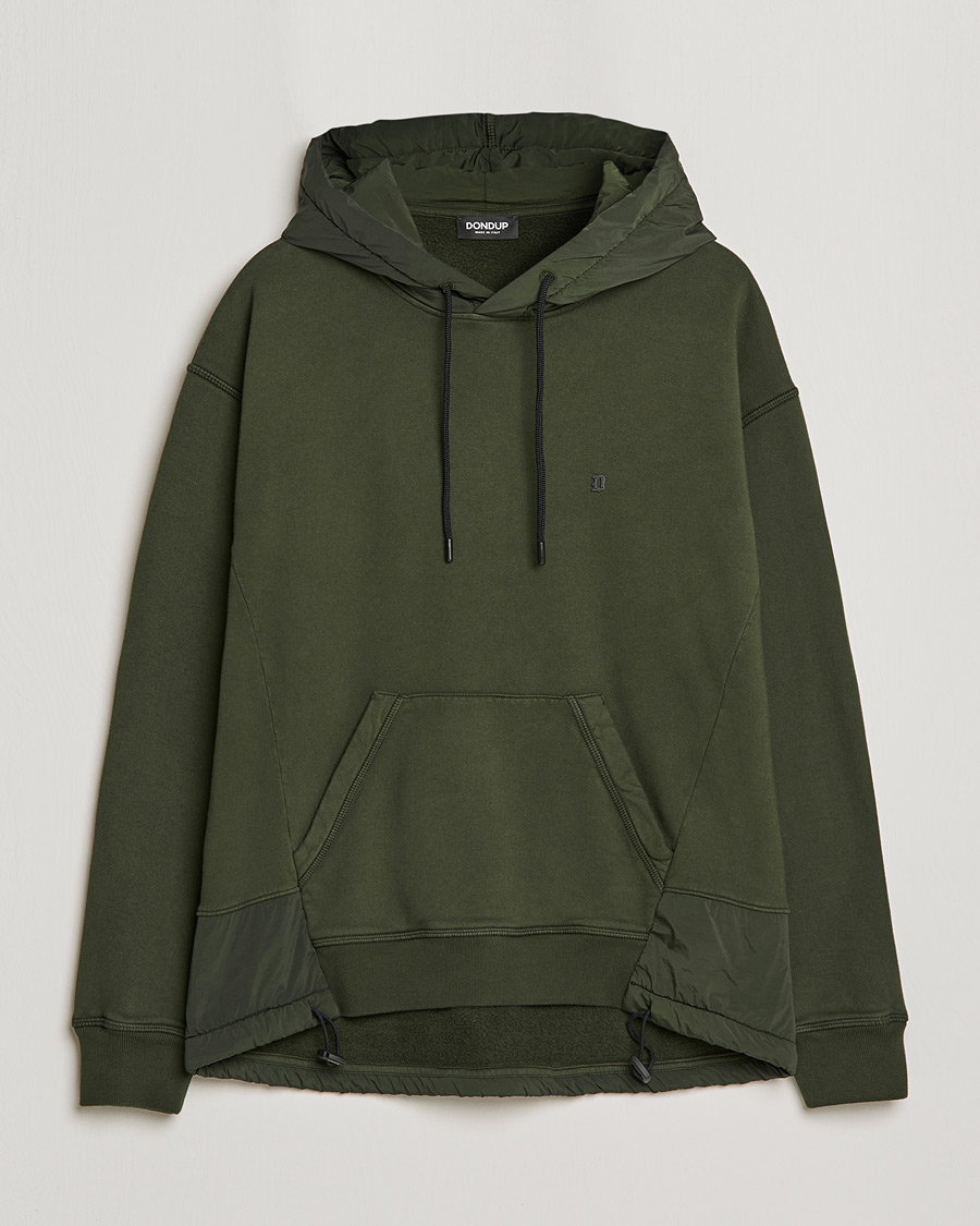 Herre | Gensere | Dondup | Felpa Cotton Hoodie Green