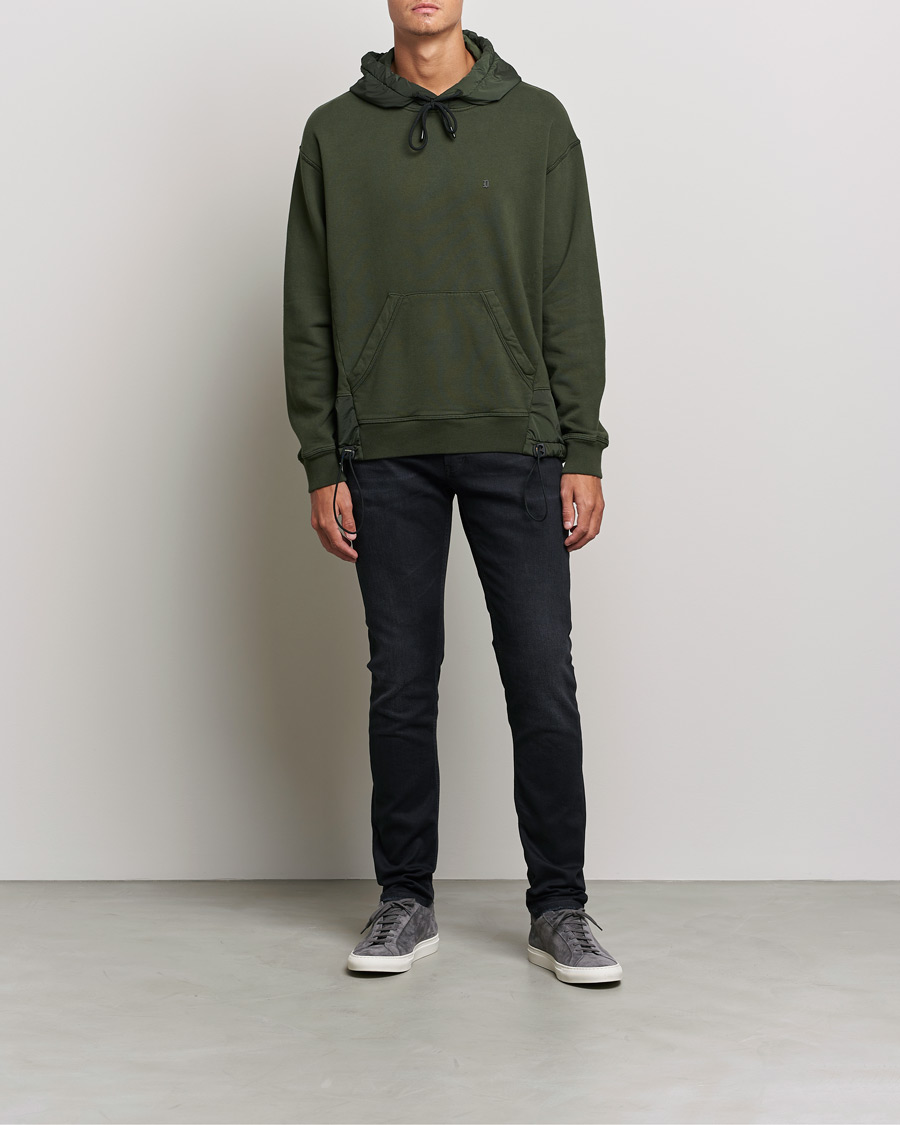 Herre | Gensere | Dondup | Felpa Cotton Hoodie Green