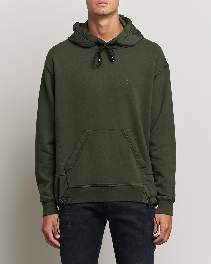 Herre | Gensere | Dondup | Felpa Cotton Hoodie Green