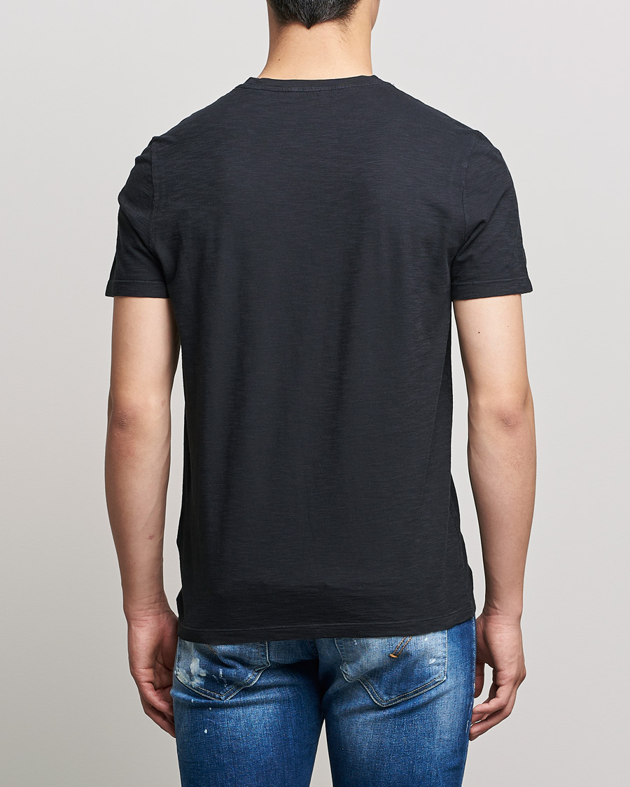Herre | T-Shirts | Dondup | Cotton Slub Tee Black