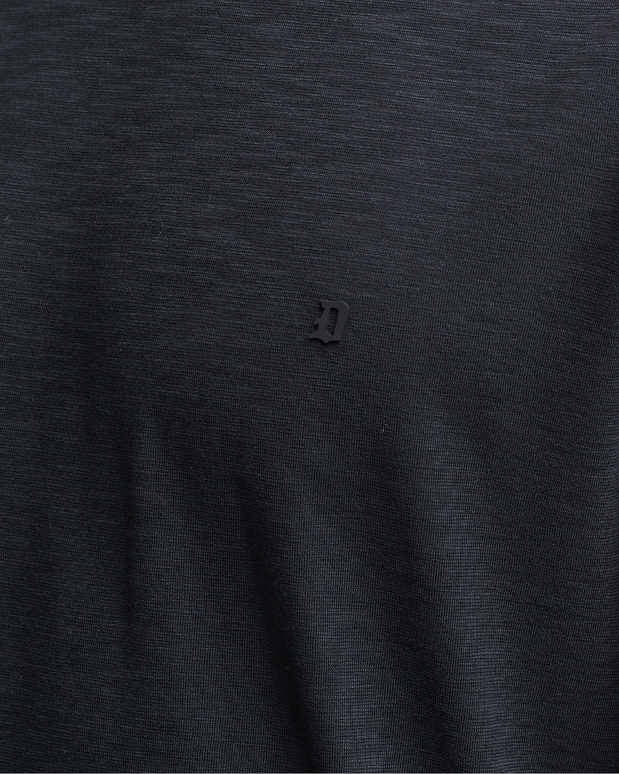 Herre | T-Shirts | Dondup | Cotton Slub Tee Black