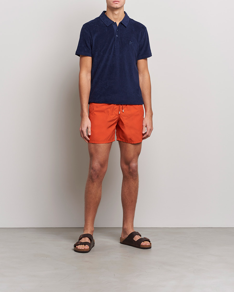 Herre | Badeshorts | Vilebrequin | Moorea Swim Shorts Rouille