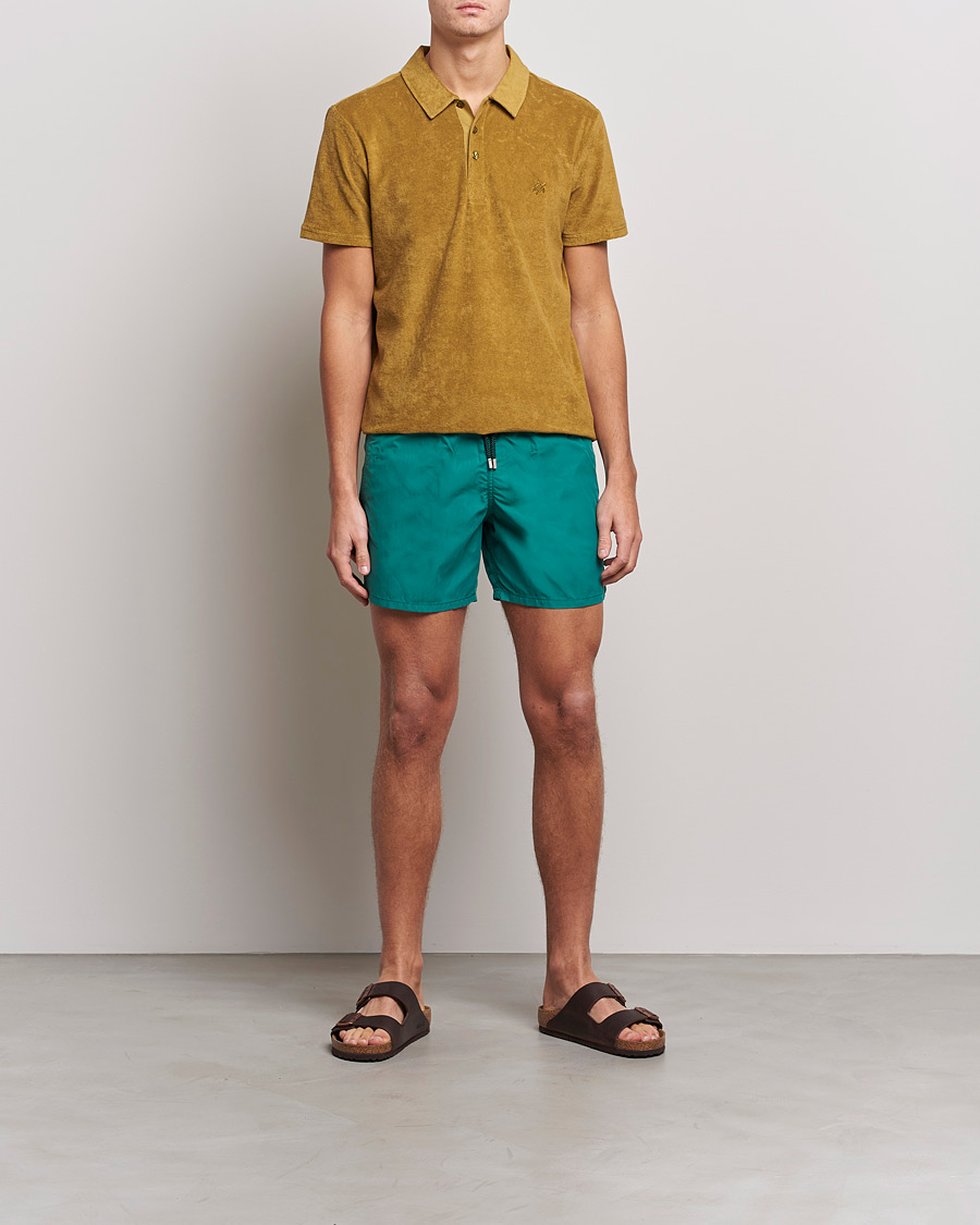 Herre | Badeshorts | Vilebrequin | Moorea Swim Shorts Tilleul