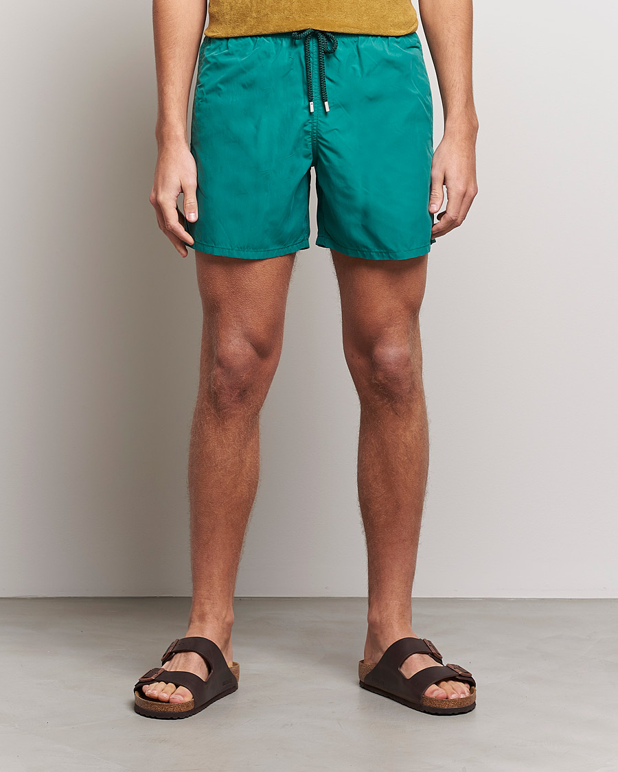 Herre | Badeshorts | Vilebrequin | Moorea Swim Shorts Tilleul