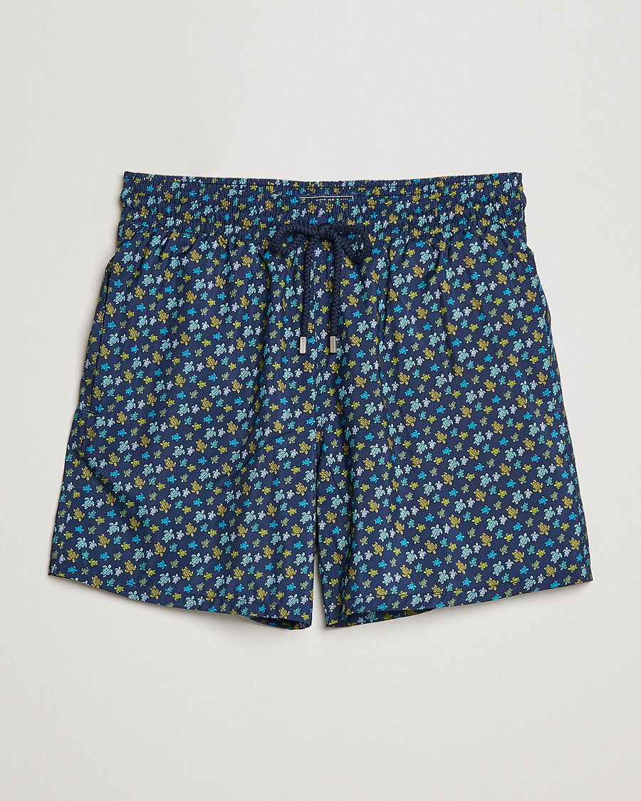 Herre | Badeshorts | Vilebrequin | Mahina Swim Shorts Bleu Marine