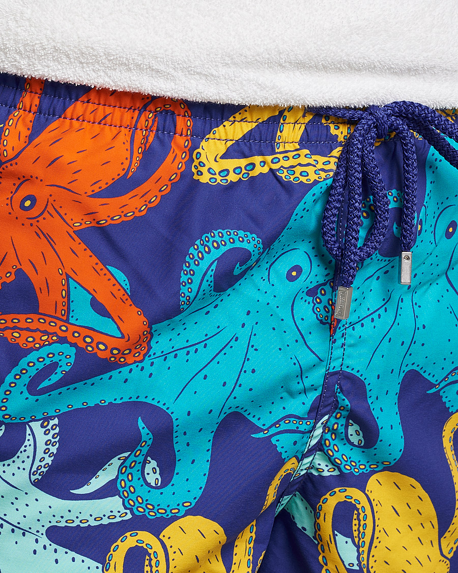 Herre | Badeshorts | Vilebrequin | Moorea Swim Shorts Purple Blue