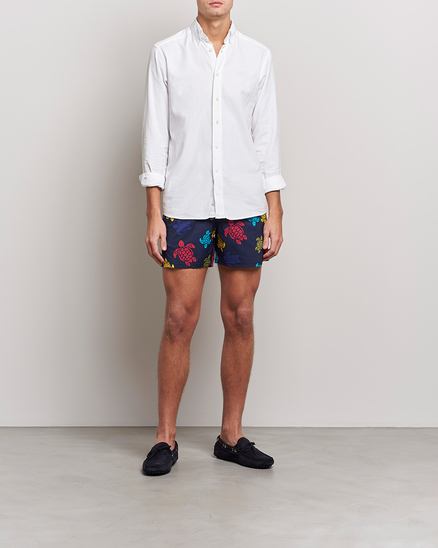 Herre | Badeshorts | Vilebrequin | Moorise Swim Shorts Bleu Marine