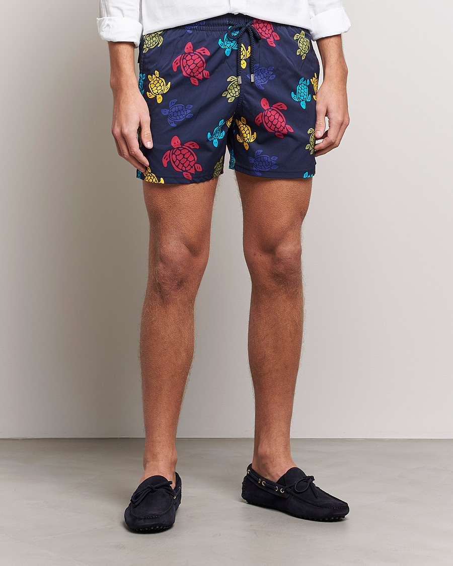Herre | Badeshorts | Vilebrequin | Moorise Swim Shorts Bleu Marine