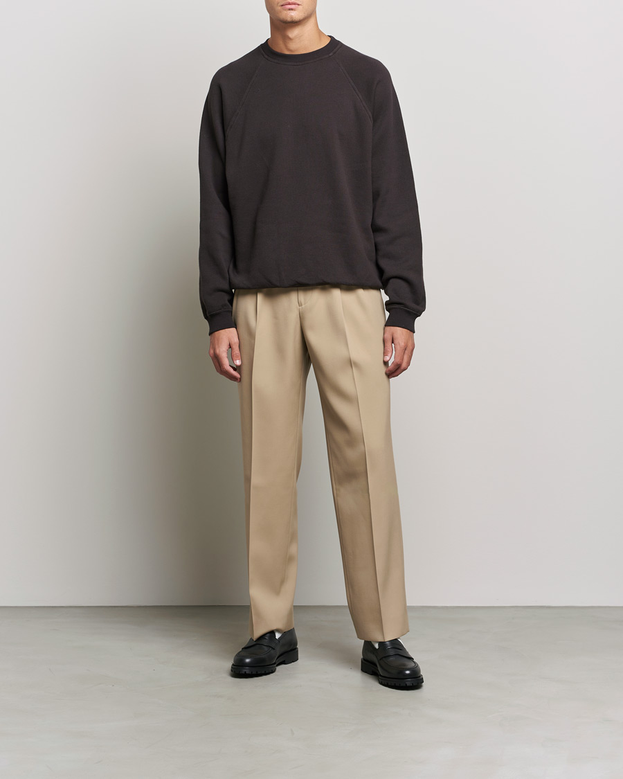 Herre | Gensere | Auralee | Fluffy Sweatshirt Dark Brown