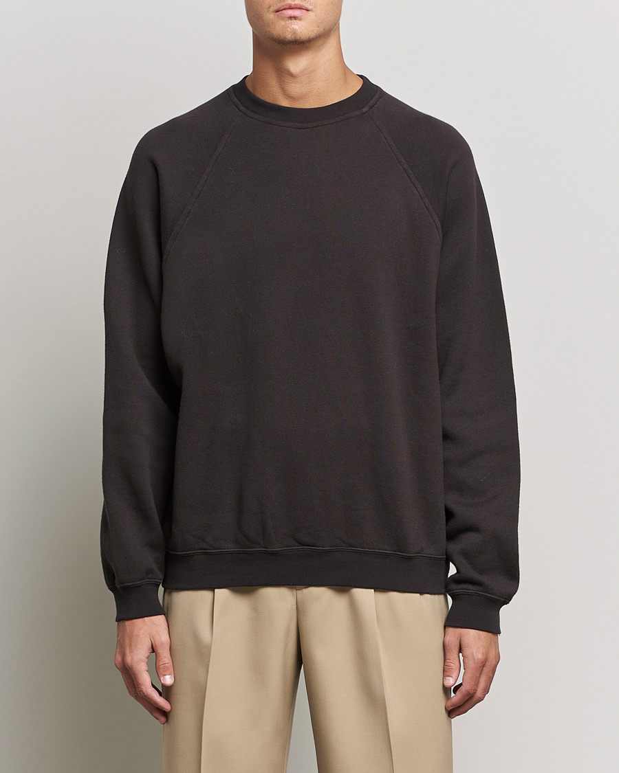 Herre | Gensere | Auralee | Fluffy Sweatshirt Dark Brown