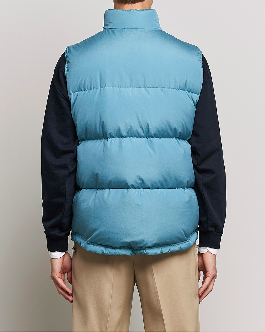 Herre | Jakker | Auralee | Suvin Down Vest Cerulean Blue