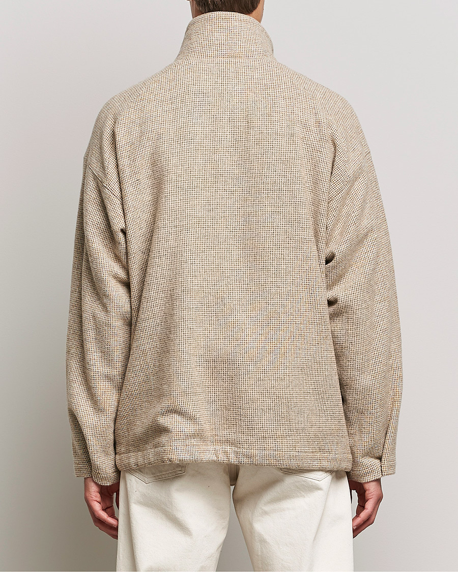 Herre | Jakker | Auralee | Light Tweed Zip Blouson Beige