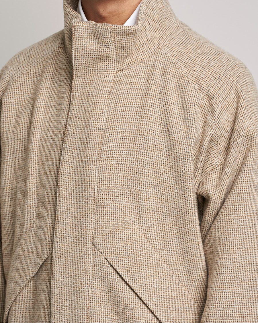 Herre | Jakker | Auralee | Light Tweed Zip Blouson Beige