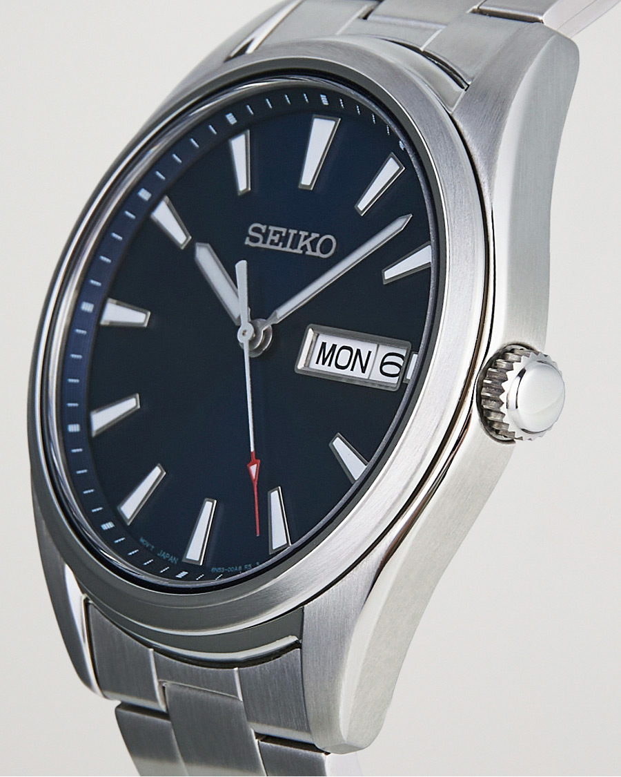 Herre | Klokker | Seiko | Classic Day Date 40mm Steel Blue Dial