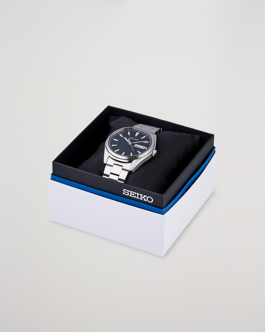 Herre | Seiko Classic Day Date 40mm Steel Blue Dial | Seiko | Classic Day Date 40mm Steel Blue Dial