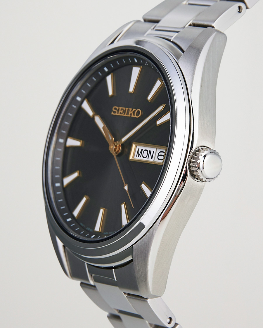 Herre | Seiko Classic Day Date 40mm Steel Grey Dial | Seiko | Classic Day Date 40mm Steel Grey Dial