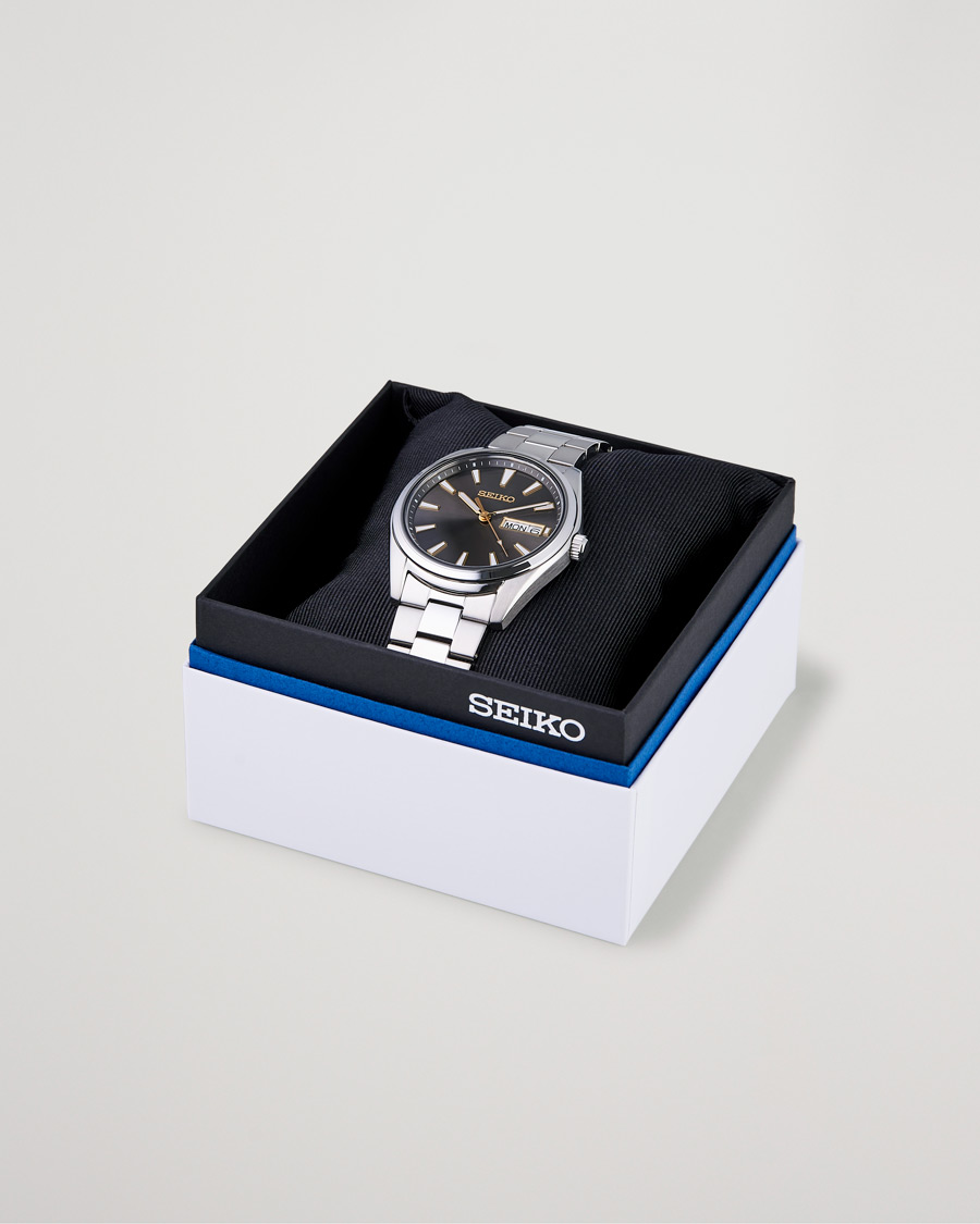 Herre | Seiko Classic Day Date 40mm Steel Grey Dial | Seiko | Classic Day Date 40mm Steel Grey Dial