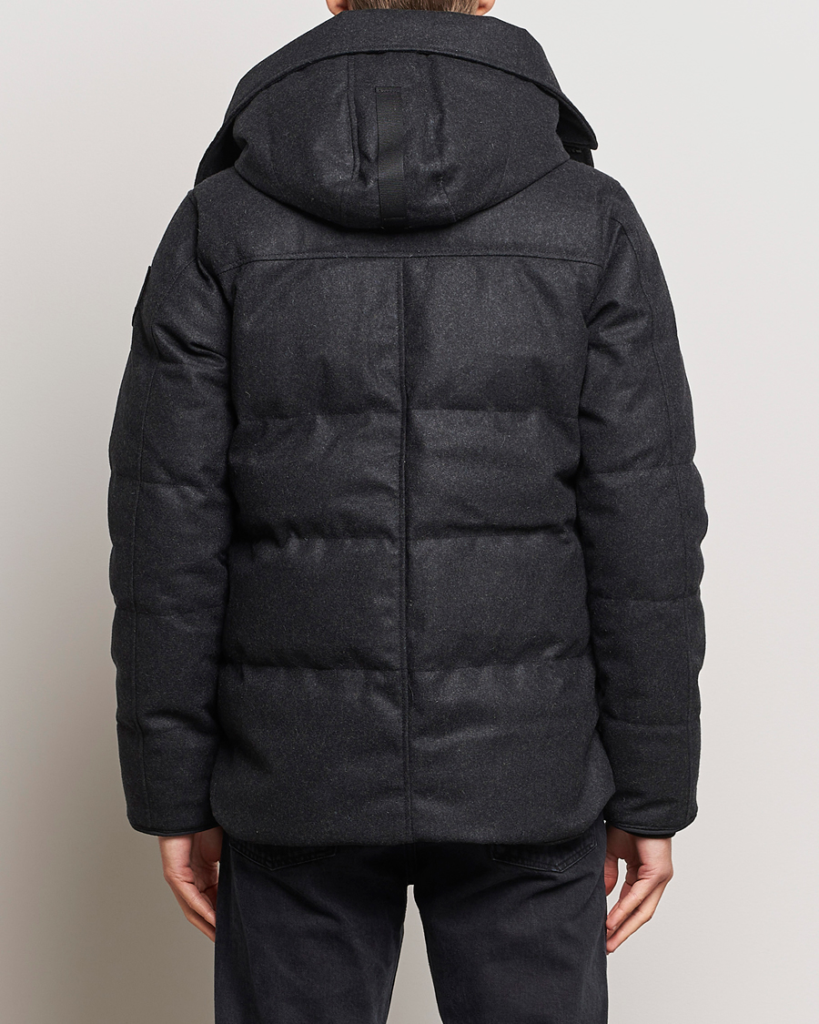 Herre | Jakker | Canada Goose Black Label | Canada Goose Macmillan Wool Parka Carbon Melange