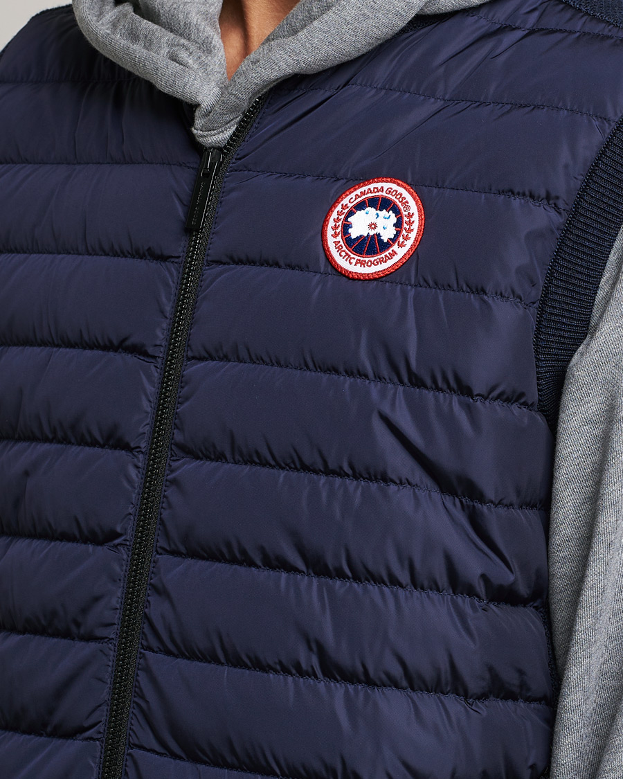 Herre | Vester | Canada Goose | Hybridge Knit Vest Navy
