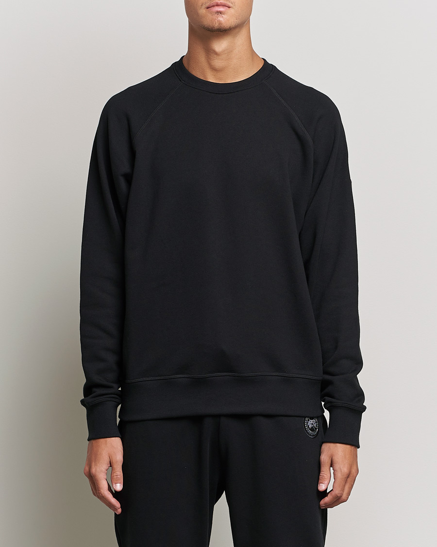 Herre | Gensere | Canada Goose Black Label | Huron Crewneck Black