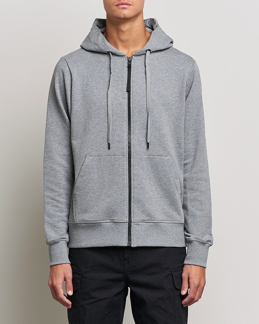 Herre | Gensere | Canada Goose Black Label | FZ Loopback Hoody Stone Heather