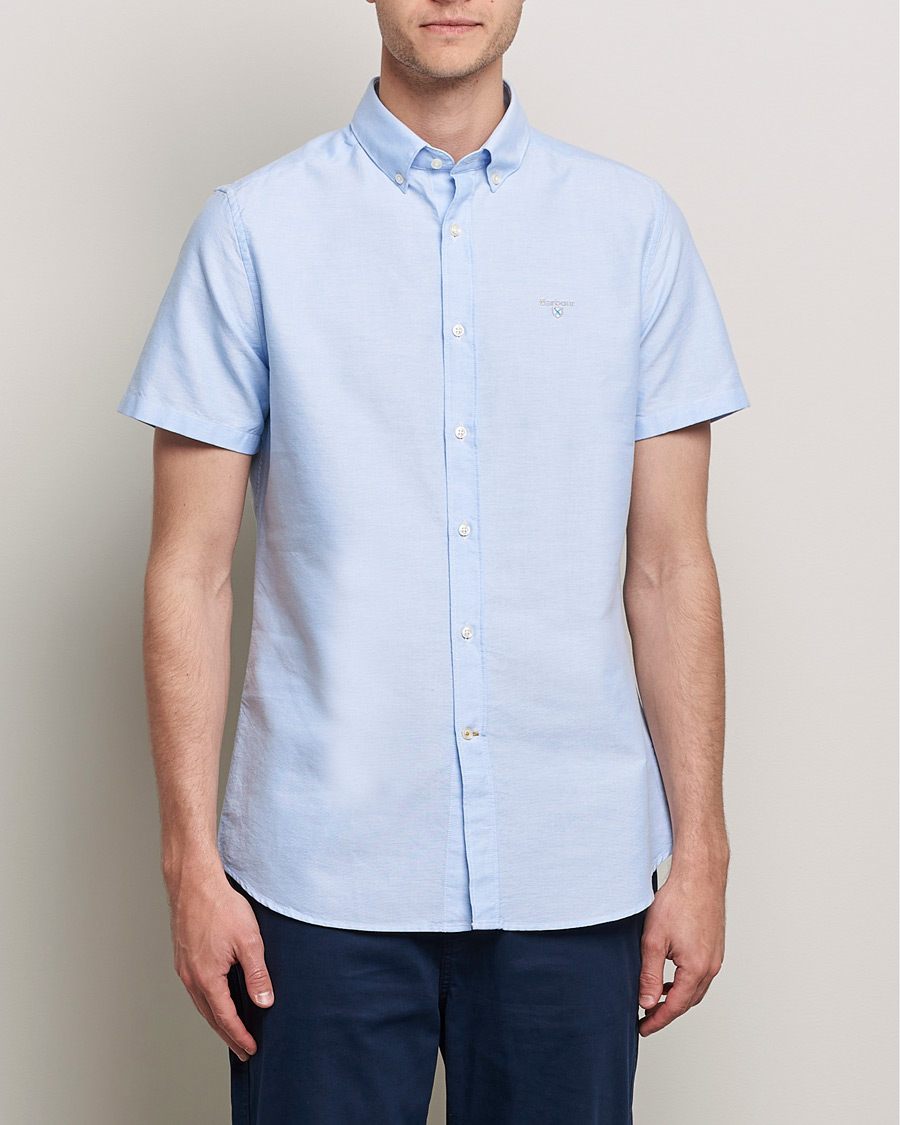 Herre | Kortermede skjorter | Barbour Lifestyle | Oxford 3 Short Sleeve Shirt Sky