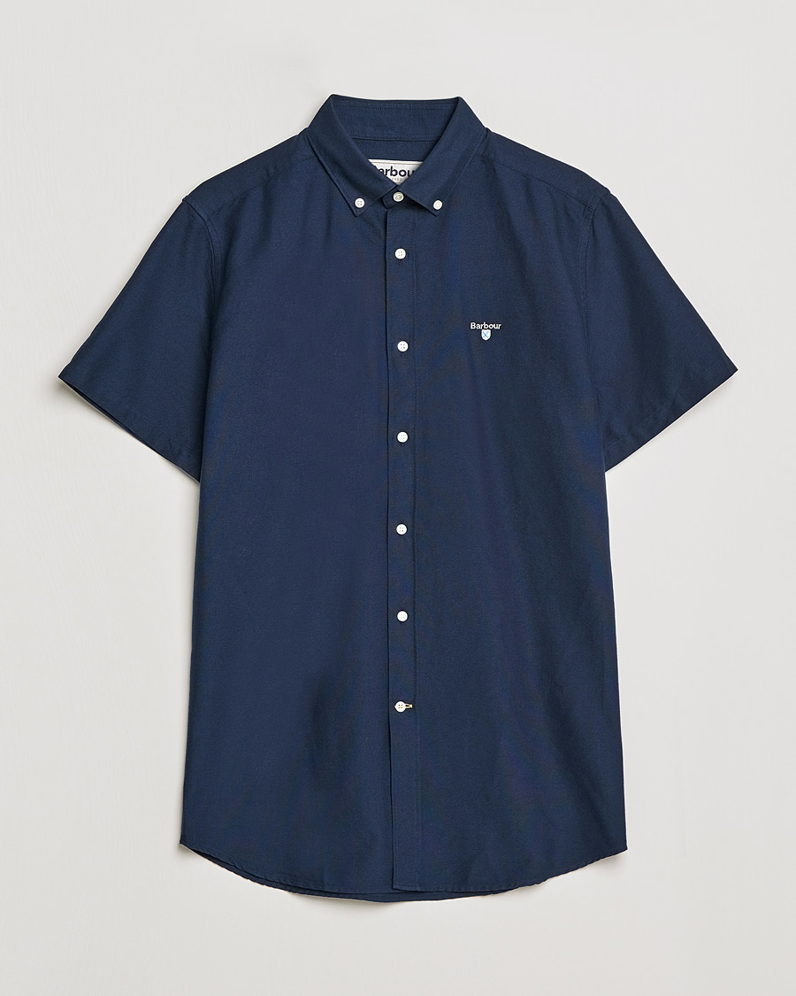 Herre |  | Barbour Lifestyle | Oxford 3 Short Sleeve Shirt Navy