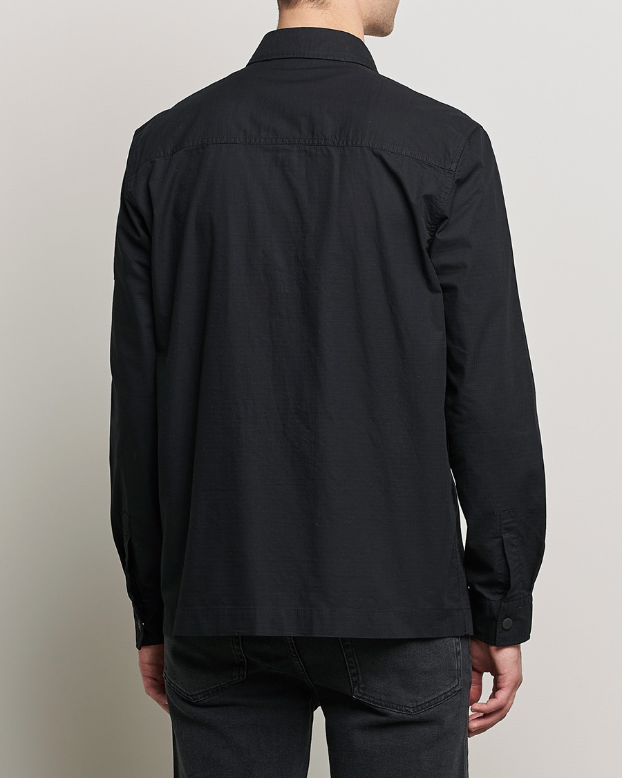 Herre | Skjorter | Barbour International | Battery Overshirt Black