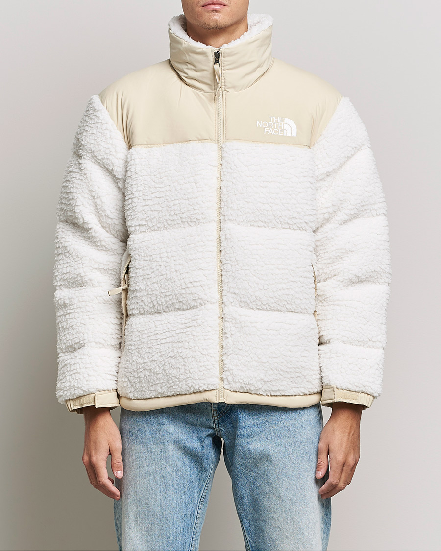 Herre | The North Face | The North Face | Nuptse Sherpa Jacket Gardenia White