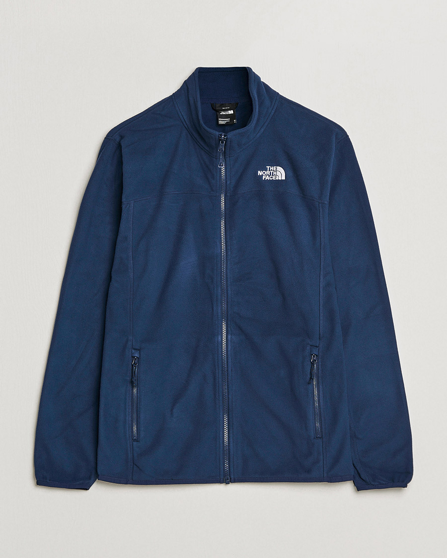 Herre | Gensere | The North Face | 100 Glacier Full Zip Summit Navy