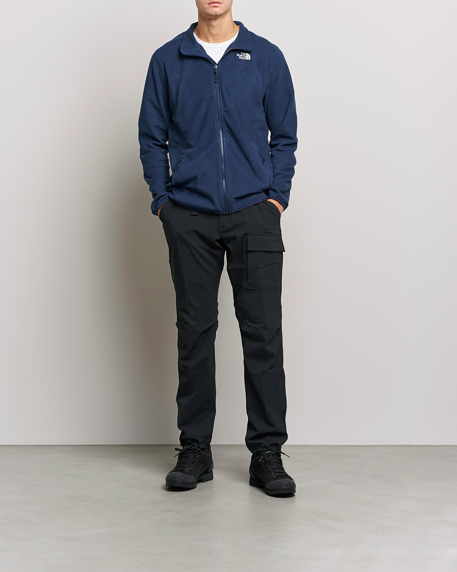 Herre | Gensere | The North Face | 100 Glacier Full Zip Summit Navy