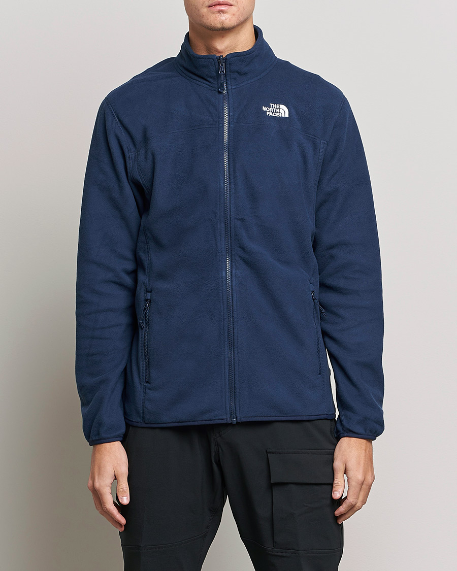 Herre | The North Face | The North Face | 100 Glacier Full Zip Summit Navy